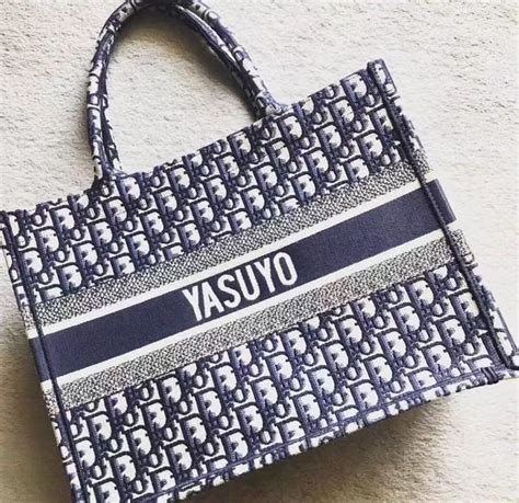 custom dior tote bag